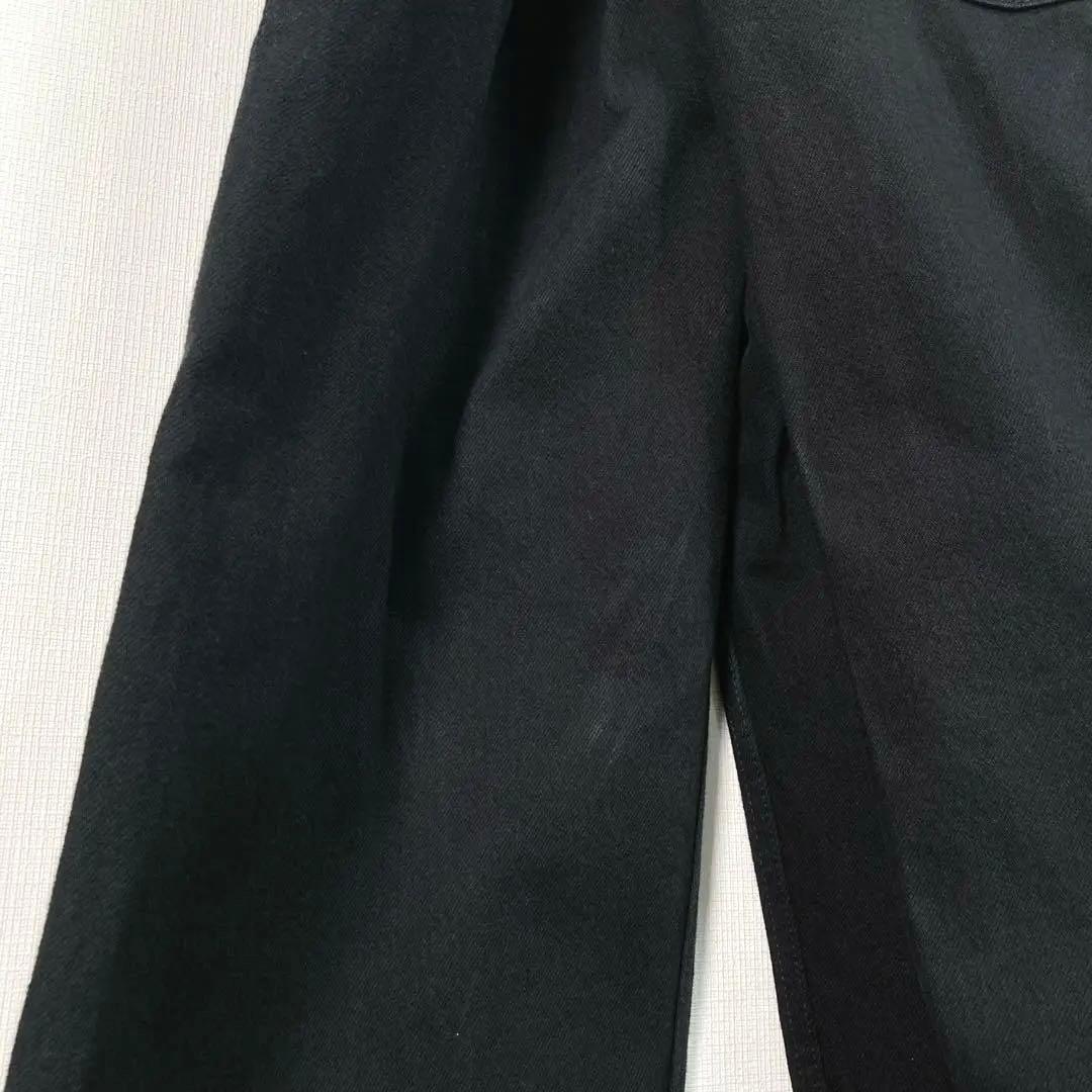 HATSKI ハツキ カツラギ オーバーオール 0 ブラック 男女 サロペット