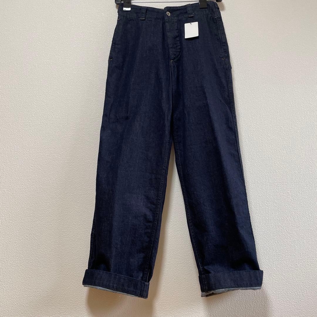 パンツ MARGARET HOWELL MHL. CANTON LIGHT DENIM