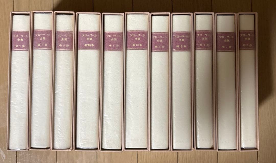 筑摩書房 フローベール全集 全10巻＋別巻1 完揃 美本／函・外箱付