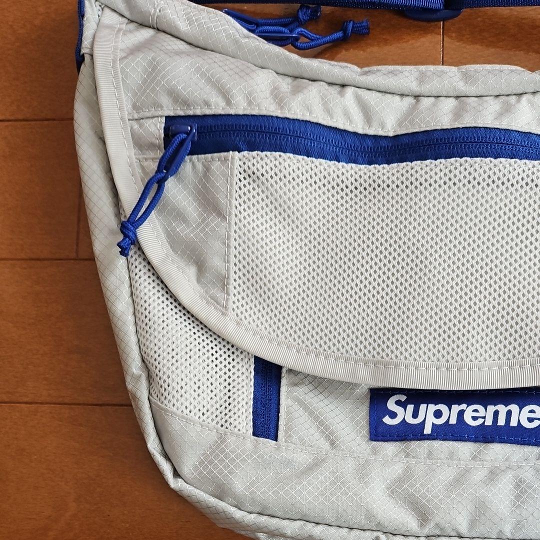 Supreme スモールメッセンジャーバッグ シルバー ショルダーバッグ