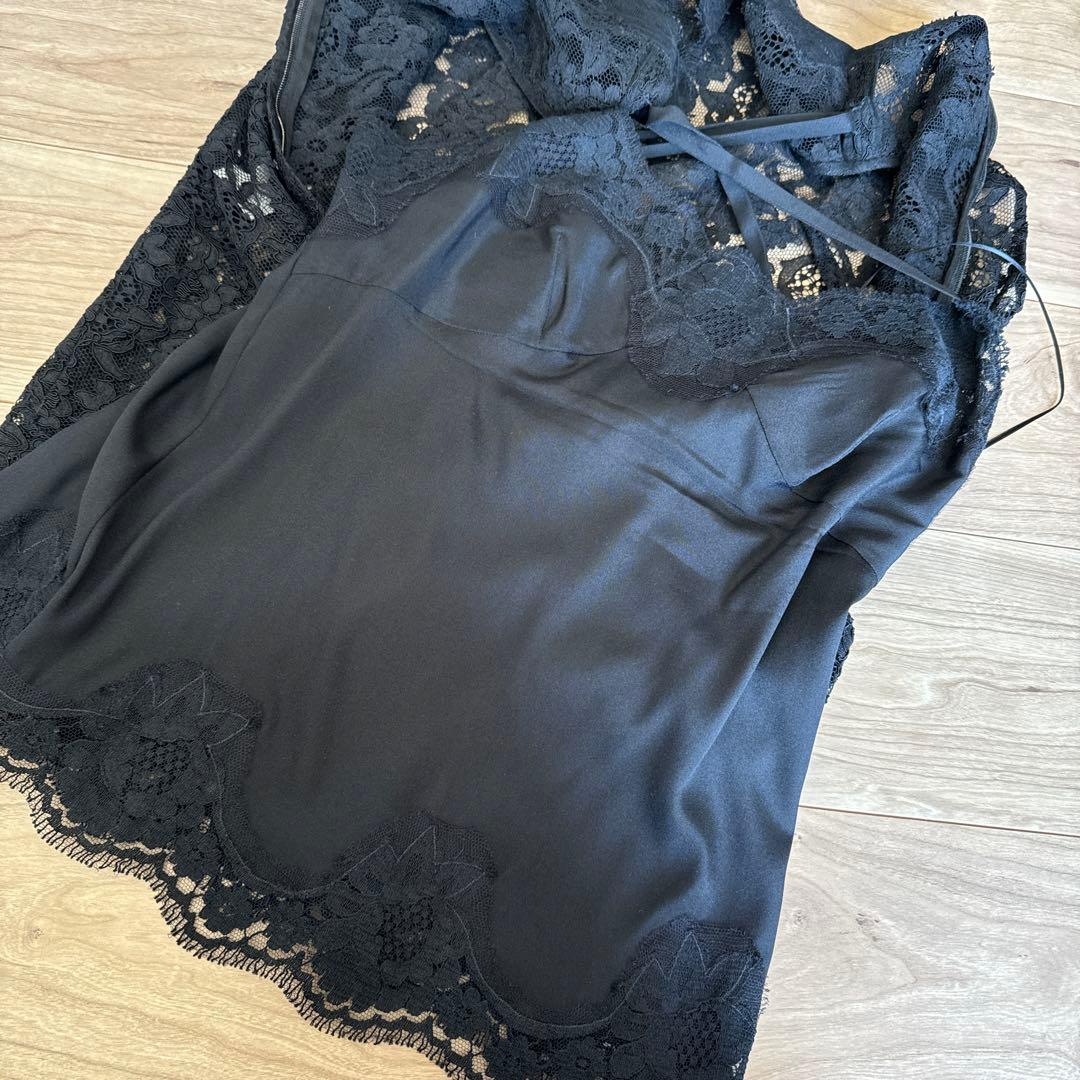 DOLCE & GABBANA ドルガバ レース ノースリーブ サイズM