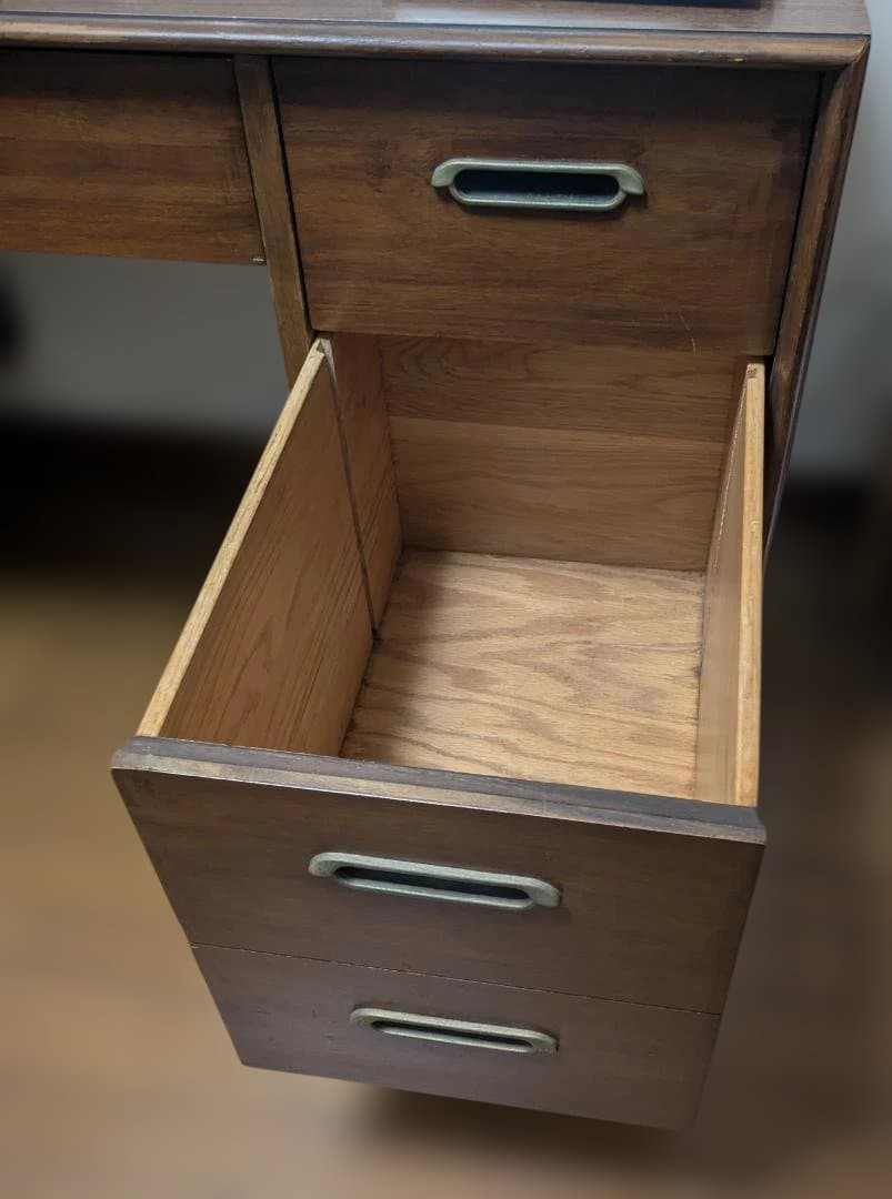 送込！総木！ドレクセルヘリテイジ製米軍将校向けリシェル執務机