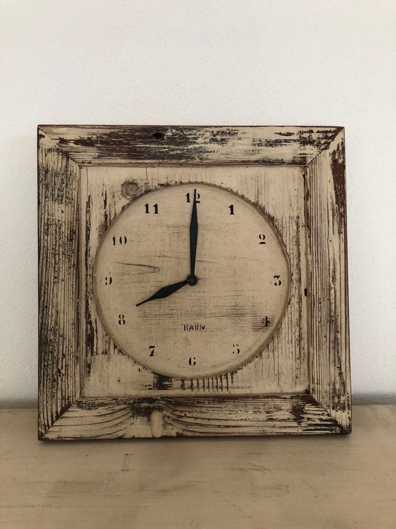 チェブ　確認用　キャビネット×掛け時計×額縁　3点