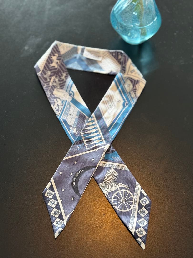 【あんしん鑑定】Hermes ツイリー 2023ss