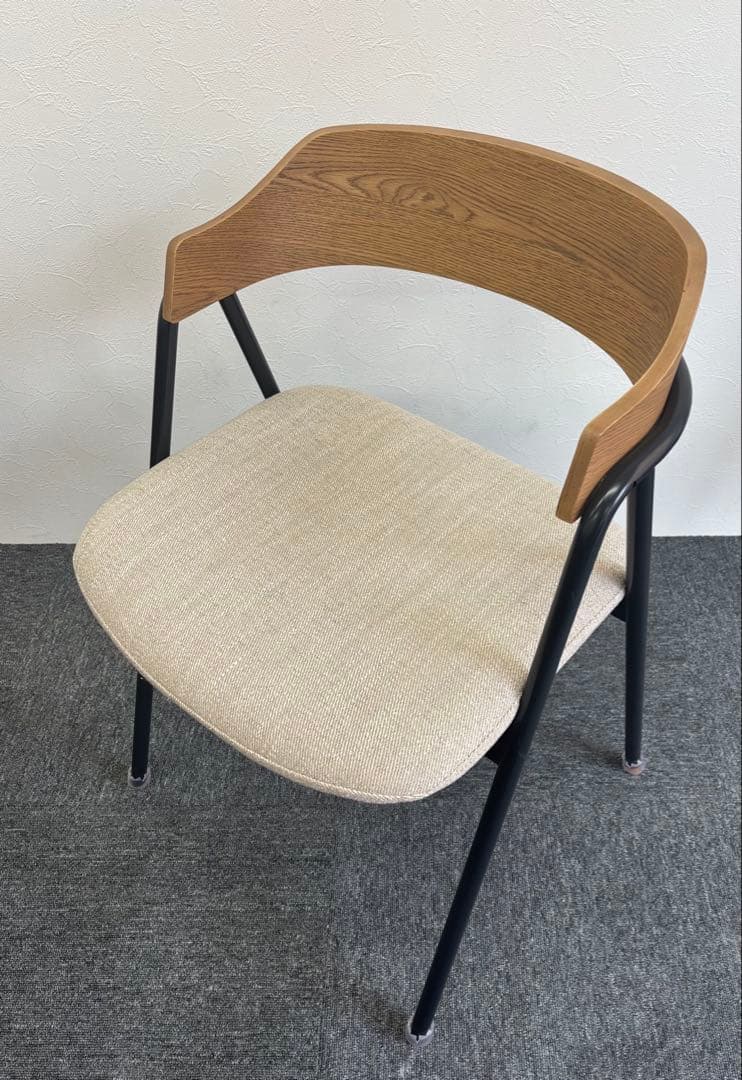 unico ELEMT(エレムト)　チェア アイアン ナチュラル