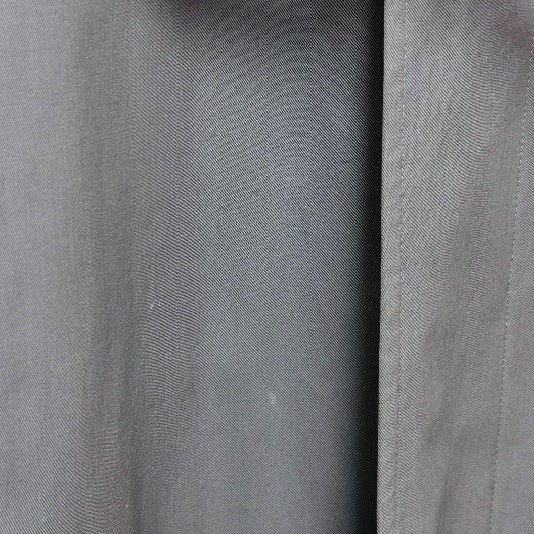 バーバリー ロンドン メンズ ライナー付ステンカラーコート グレー ヴィンテージ