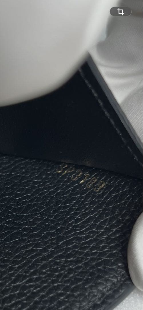 【美品】ルイヴィトン モノグラム アンプラント ヴィクトリーヌ 三つ折り財布