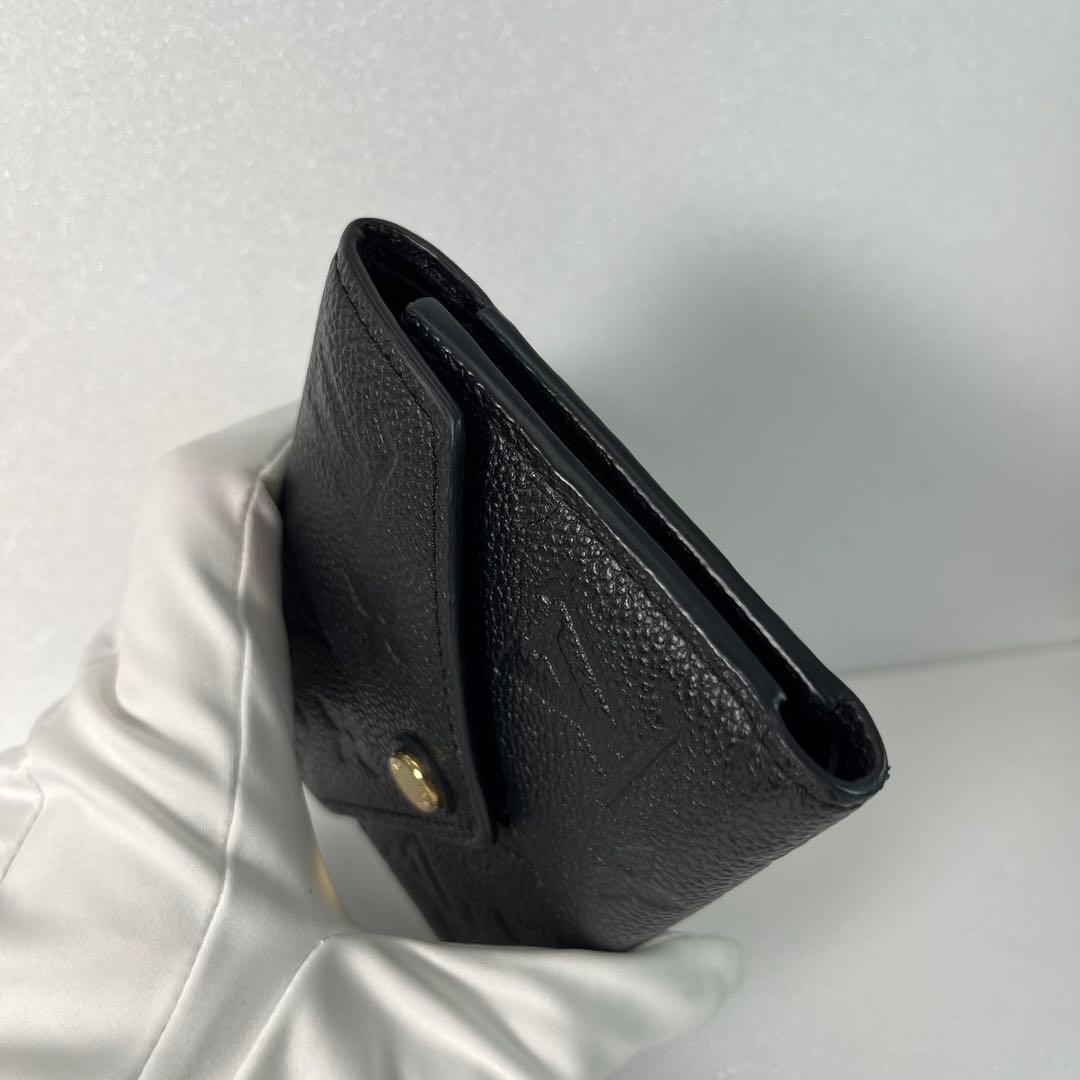 【美品】ルイヴィトン モノグラム アンプラント ヴィクトリーヌ 三つ折り財布