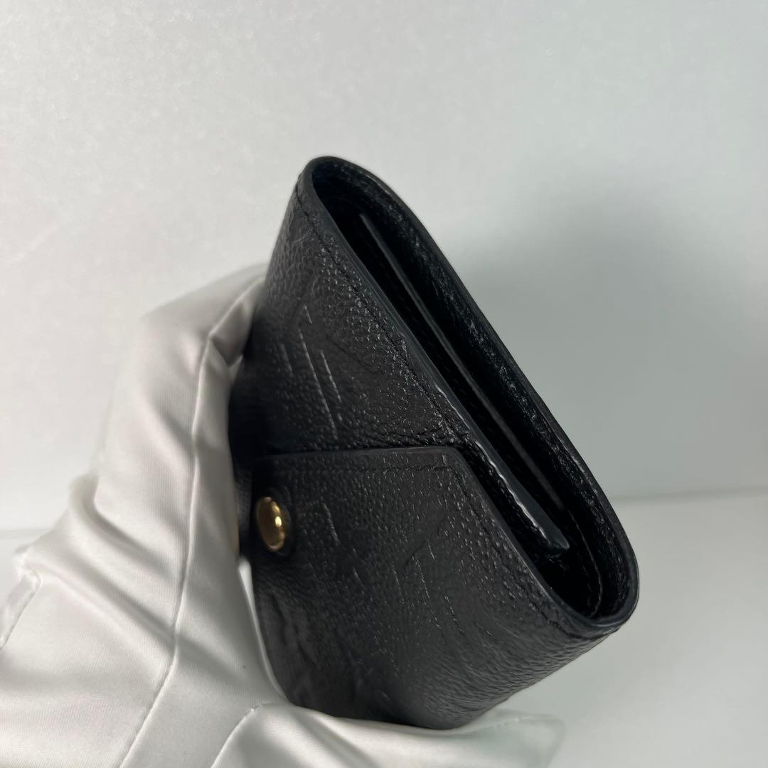 【美品】ルイヴィトン モノグラム アンプラント ヴィクトリーヌ 三つ折り財布