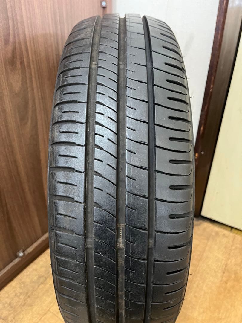 期 2024年製 ダンロップ 中古サマータイヤ 165/65R14 4本セット