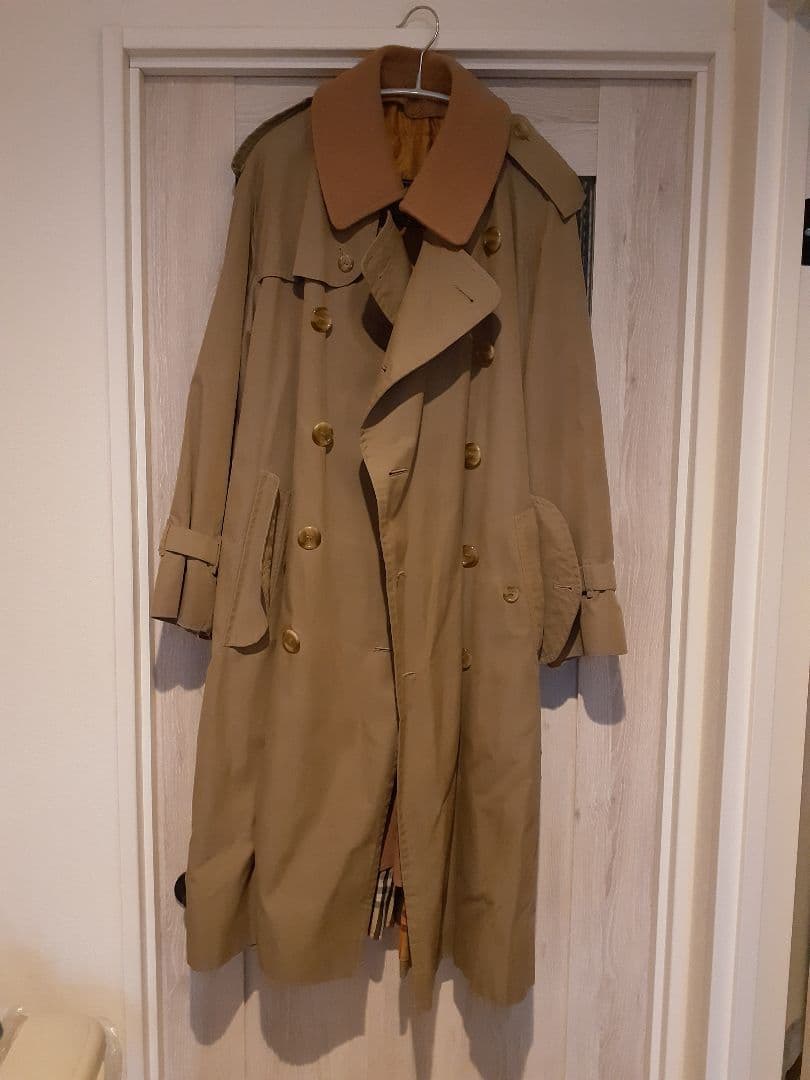 希少サイズ　Burberrys trench21 一枚袖 トレンチコート 34