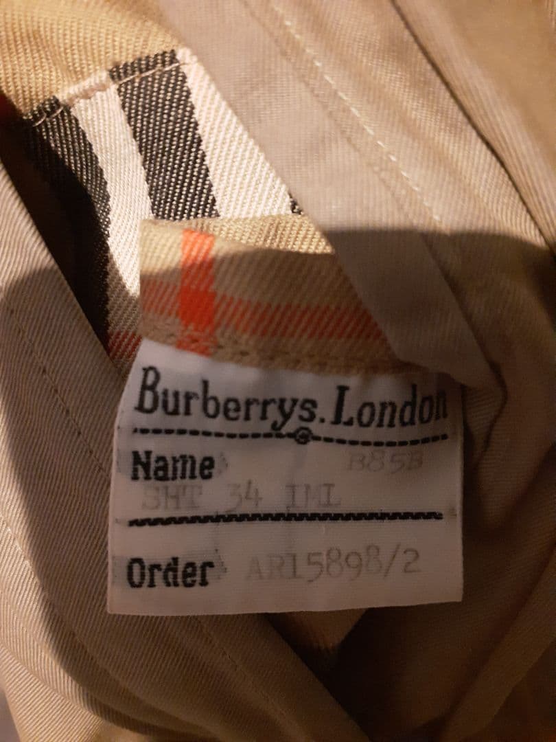 希少サイズ　Burberrys trench21 一枚袖 トレンチコート 34