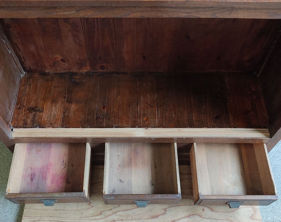 【祐子】 02 陳列棚 アンティーク レトロ 骨董 古家具