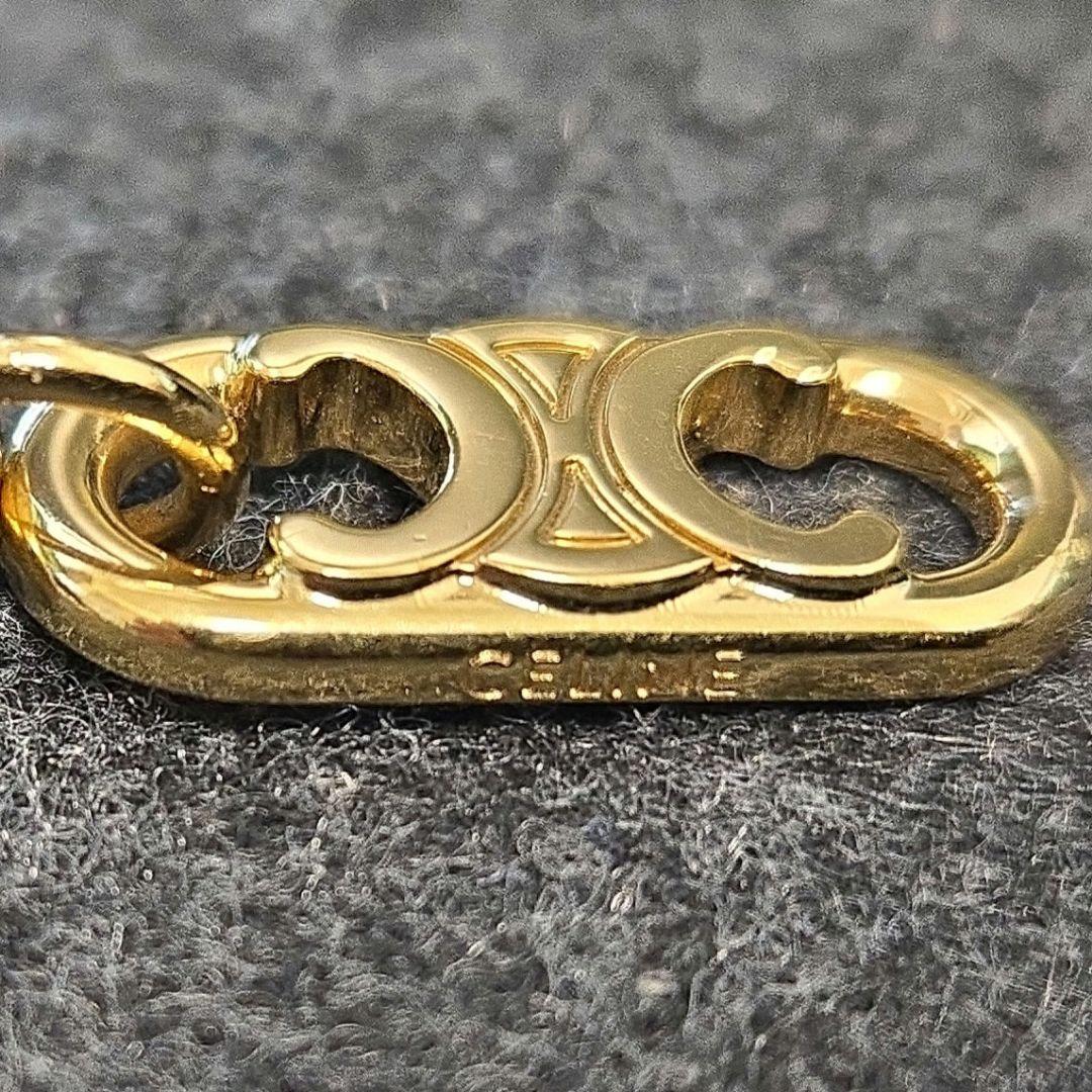 CELINE ゴールド キーホルダー・チャーム