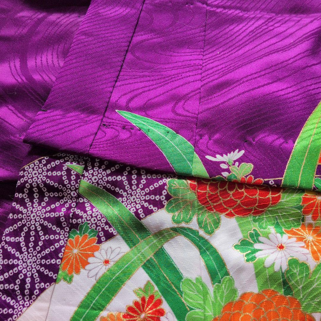 女の子 七五三 作り帯 はこせこ 着物セット 3歳