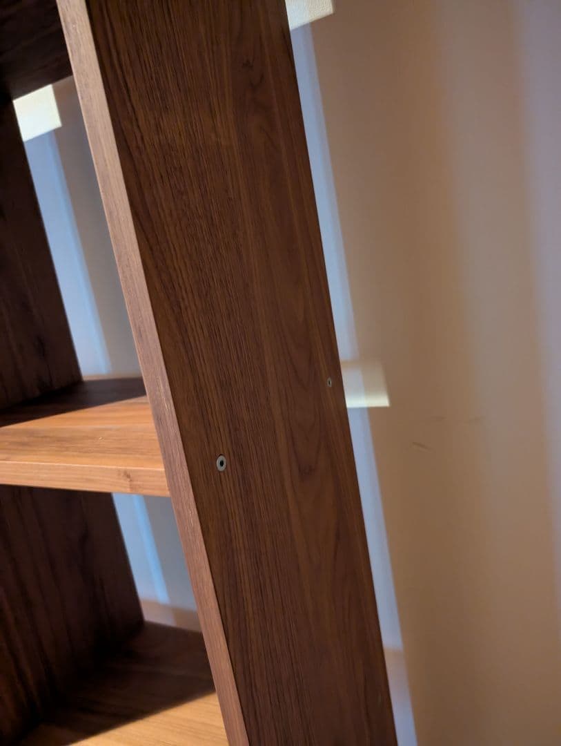 《専用》無印良品 スタッキングシェルフ 5段×2 ウォールナット 木製家具 棚