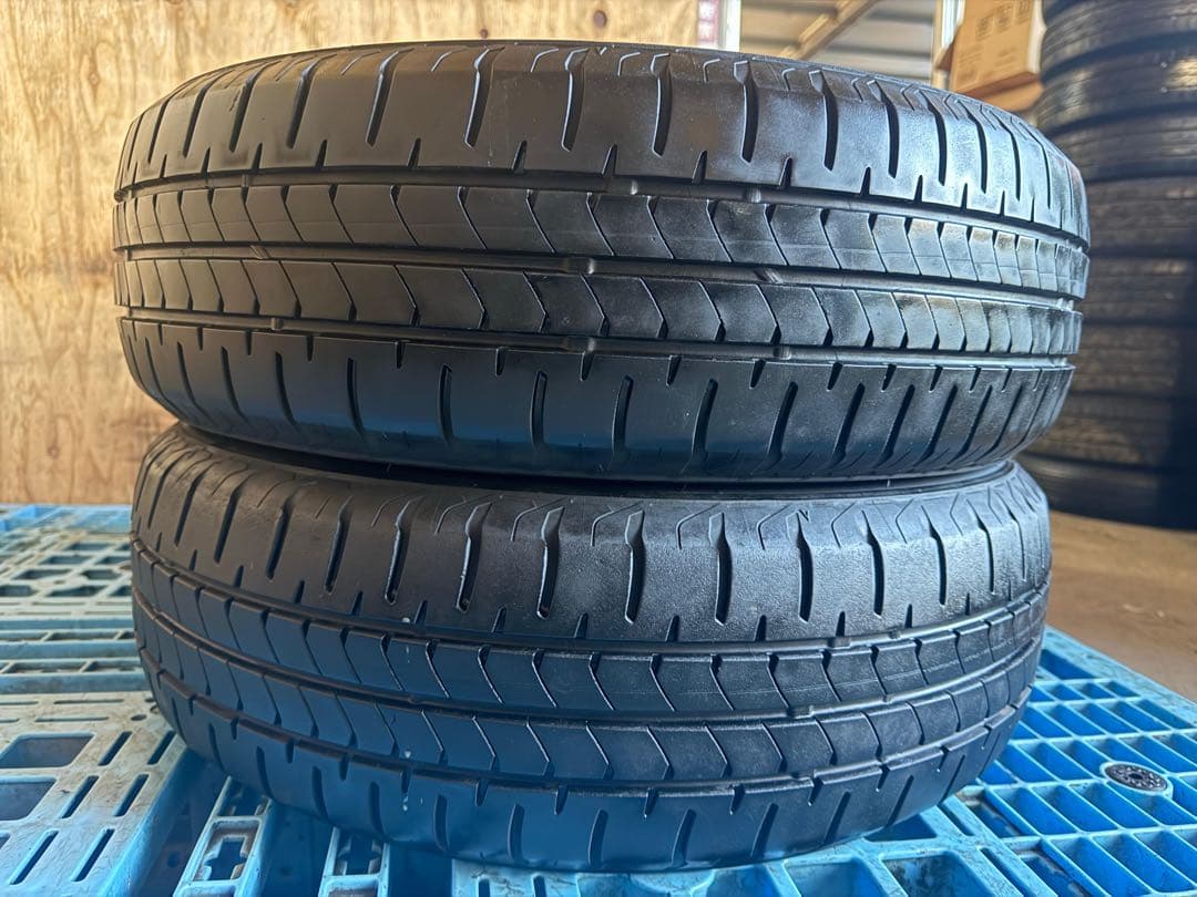 タイヤ・ホイール (566)(2)185/65R15 BRIDGESTONE NEWNO