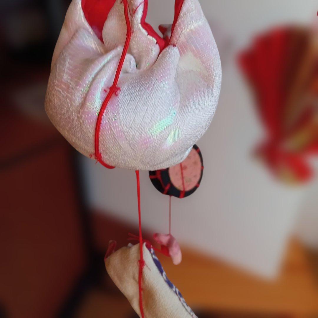 女の子の成長を祈って　ひな祭り　つるし雛　手縫い