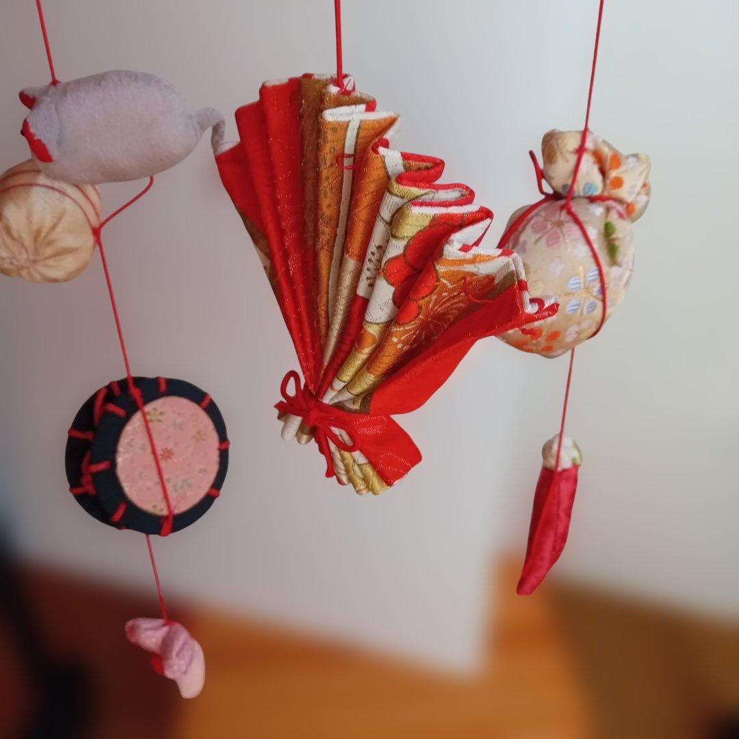 女の子の成長を祈って　ひな祭り　つるし雛　手縫い