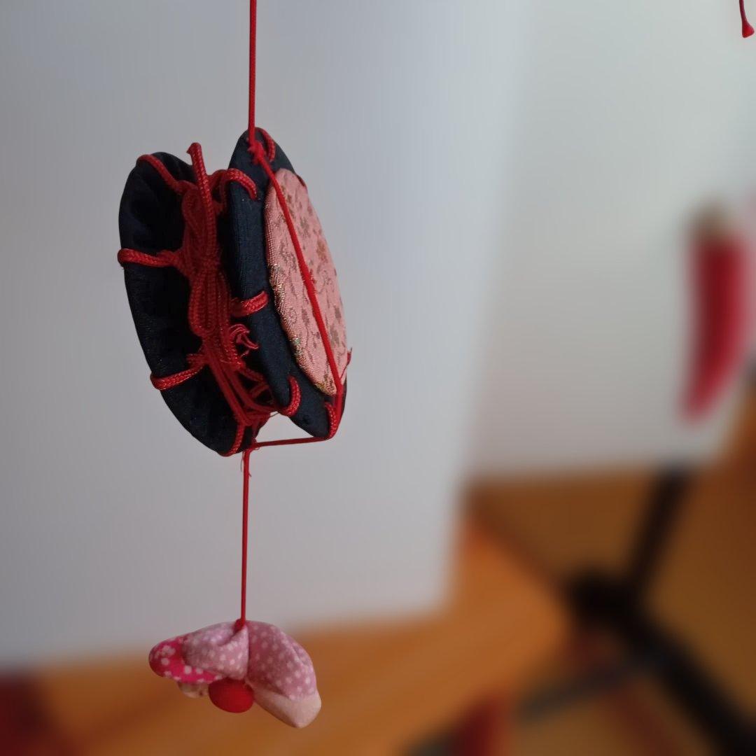 女の子の成長を祈って　ひな祭り　つるし雛　手縫い