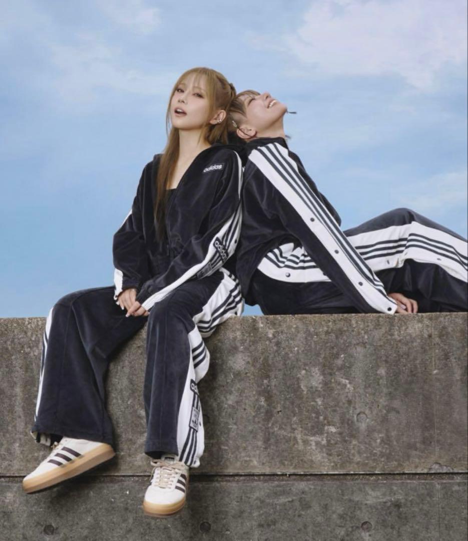 新品】アディダス　アディブレイクベロア トラックトップ ジャケット重盛さと美