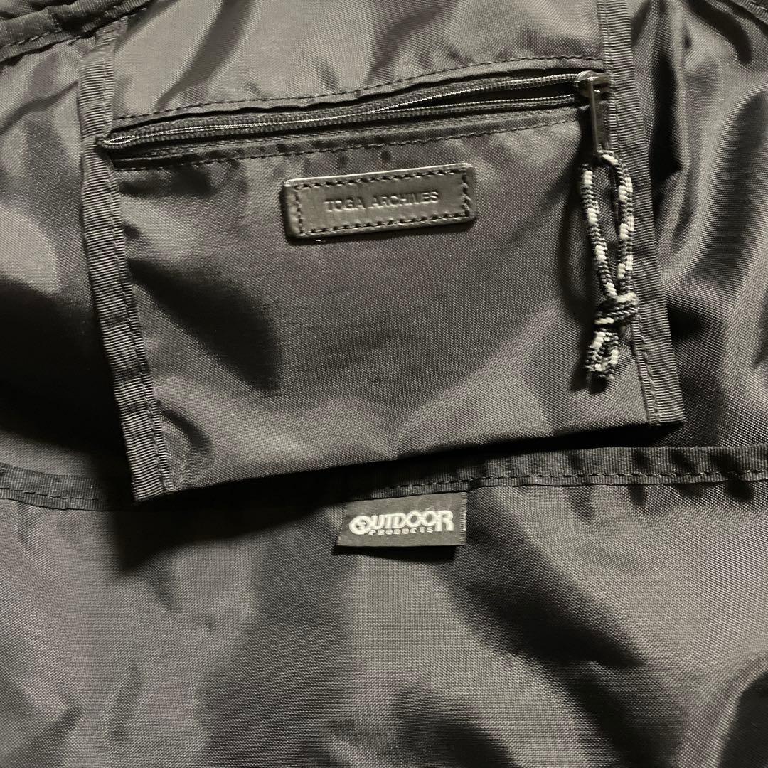 TOGA OUTDOOR ブラック バックパック
