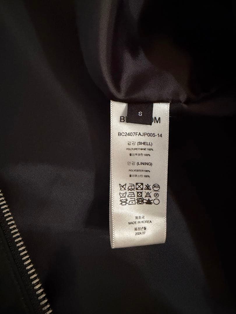 BLOSSOM H COMPANY フェイクレザージャケット