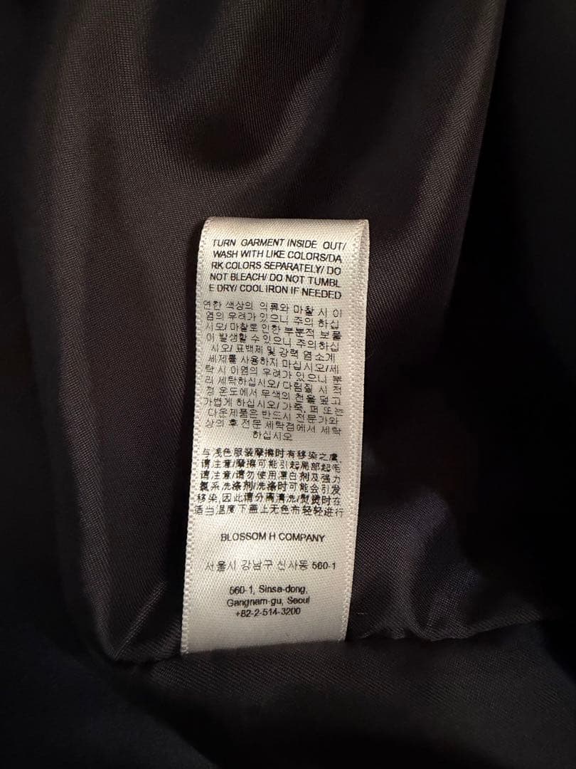 BLOSSOM H COMPANY フェイクレザージャケット