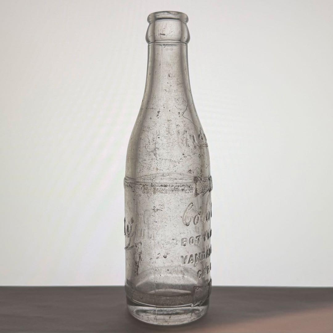 D8 1920年代 レア コカコーラ \"エラー\"フレーバー ボトル　瓶