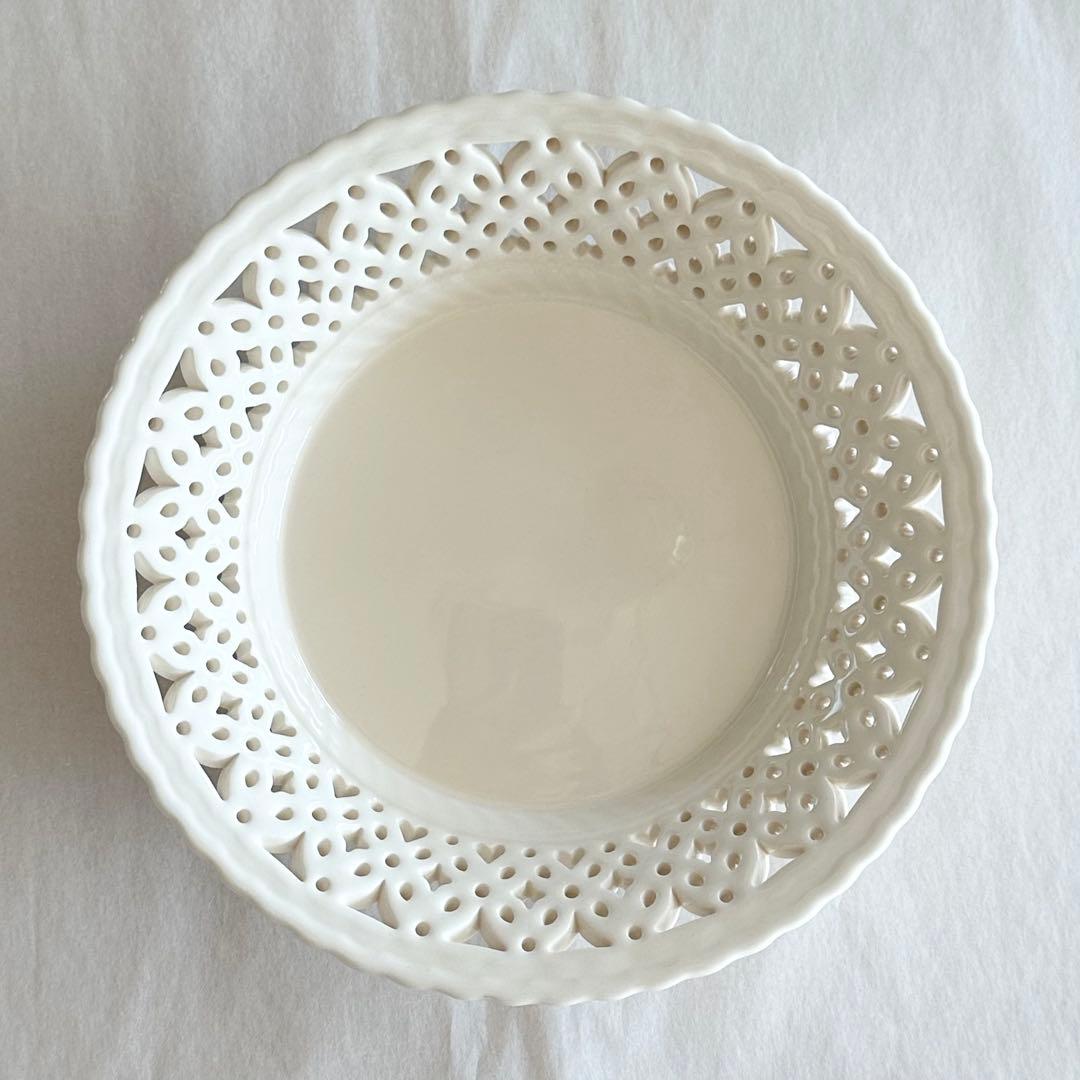 希少 HARTLEY GREENS レースリム皿 英国陶器