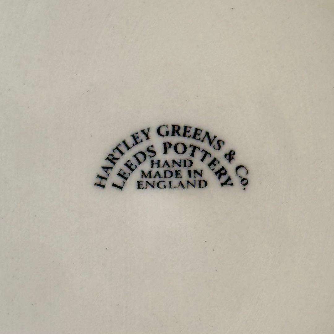 希少 HARTLEY GREENS レースリム皿 英国陶器