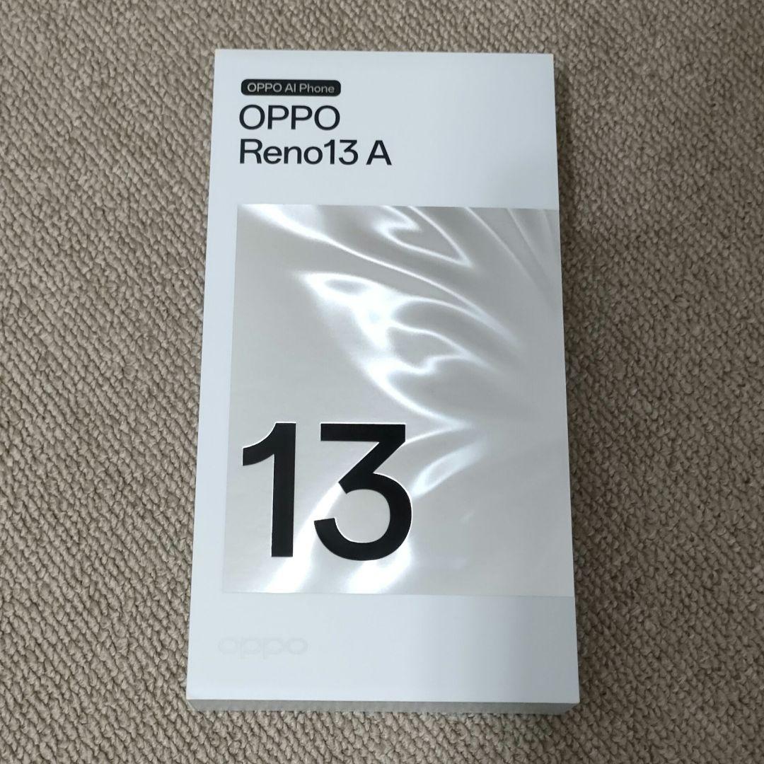 新品未使用 OPPO Reno 13A 8GB 128GB ルミナスネイビー