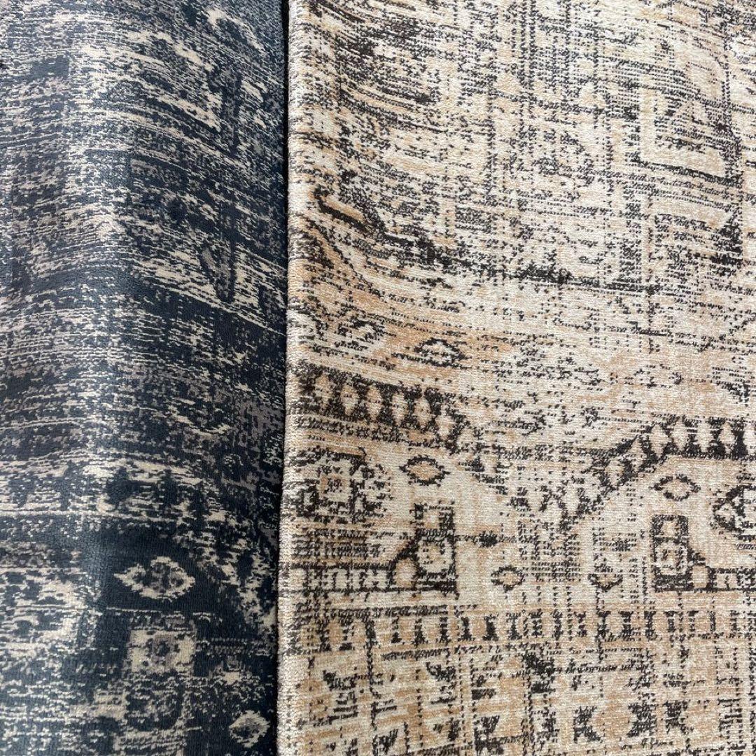 みるみる unicoラグ　NEVELネヴェル ベージュ 120×180cm