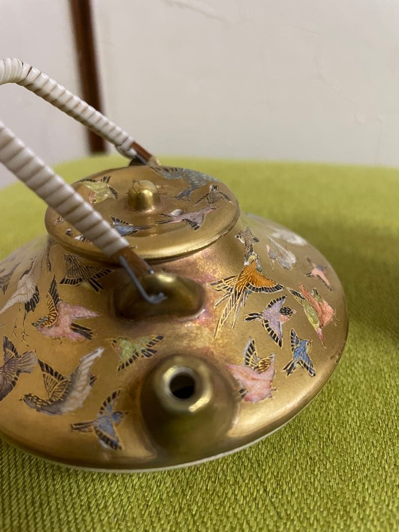 薩摩焼　ミニ銚子　徳利　玄山銘