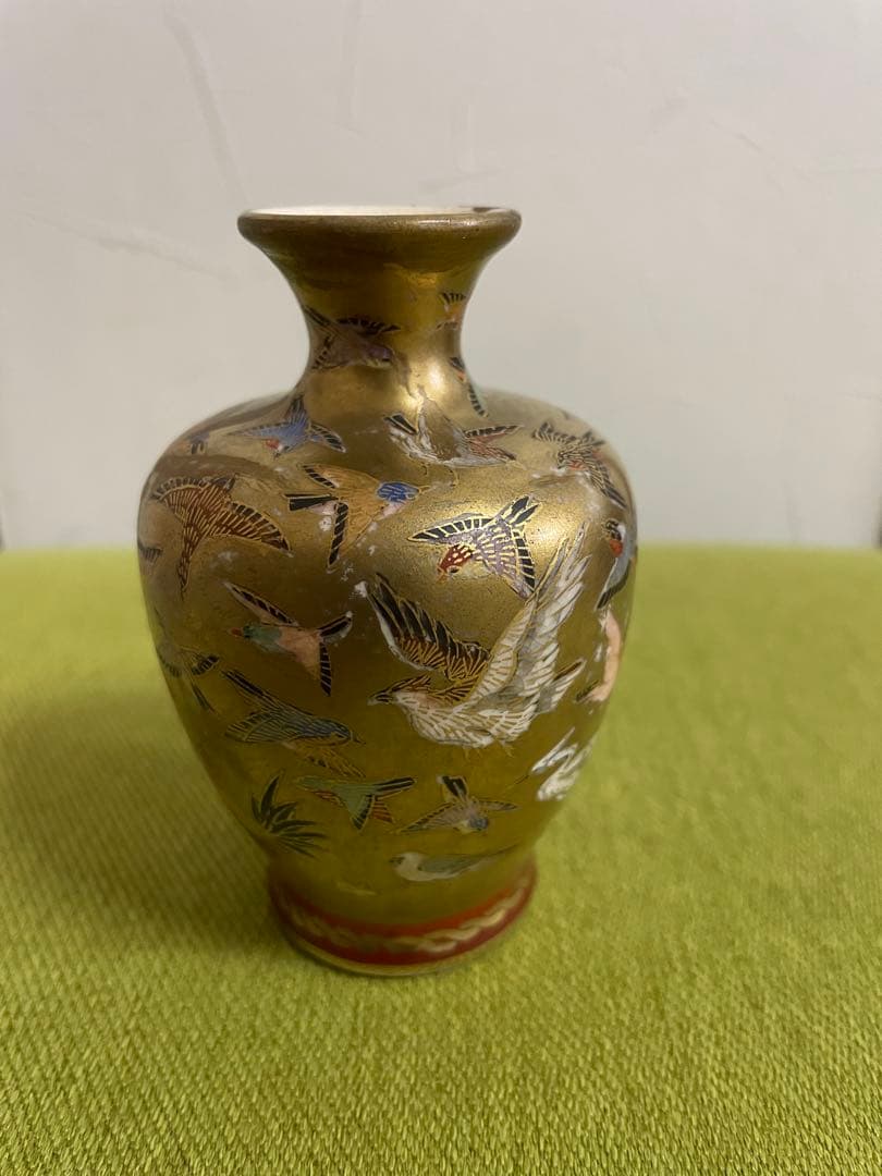 薩摩焼　ミニ銚子　徳利　玄山銘