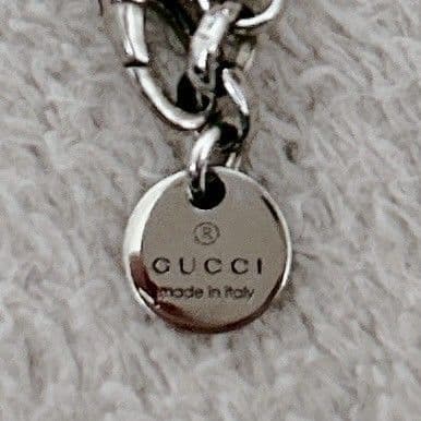 GUCCI チェーンのみ Ag925 ネックレス グッチ トップ無 アクセサリー