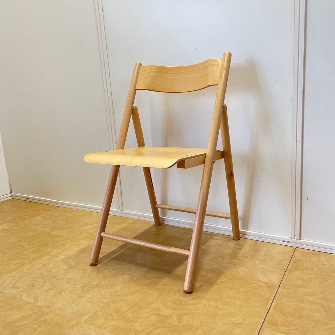 無印良品 折りたたみ椅子 木製 フォールディングチェア 折り畳み椅子 チェア
