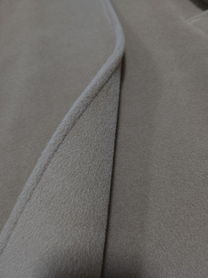 ARMANI 高級ロングコート 美品 30万 カシミヤ混 キャメルベージュ