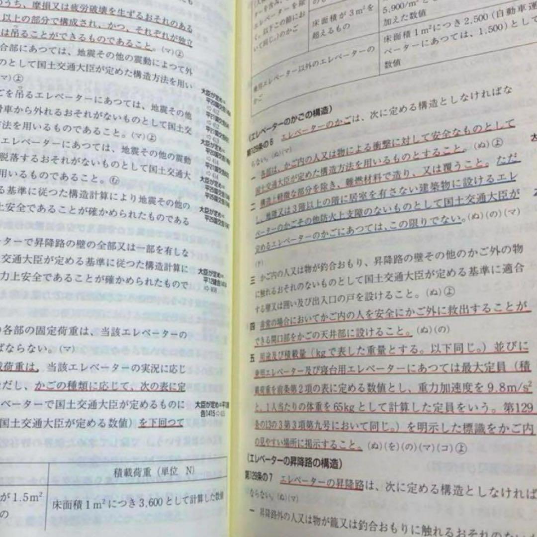 【ELANo's】建築設備関係法令集　令和8年度版　線引きindex済み