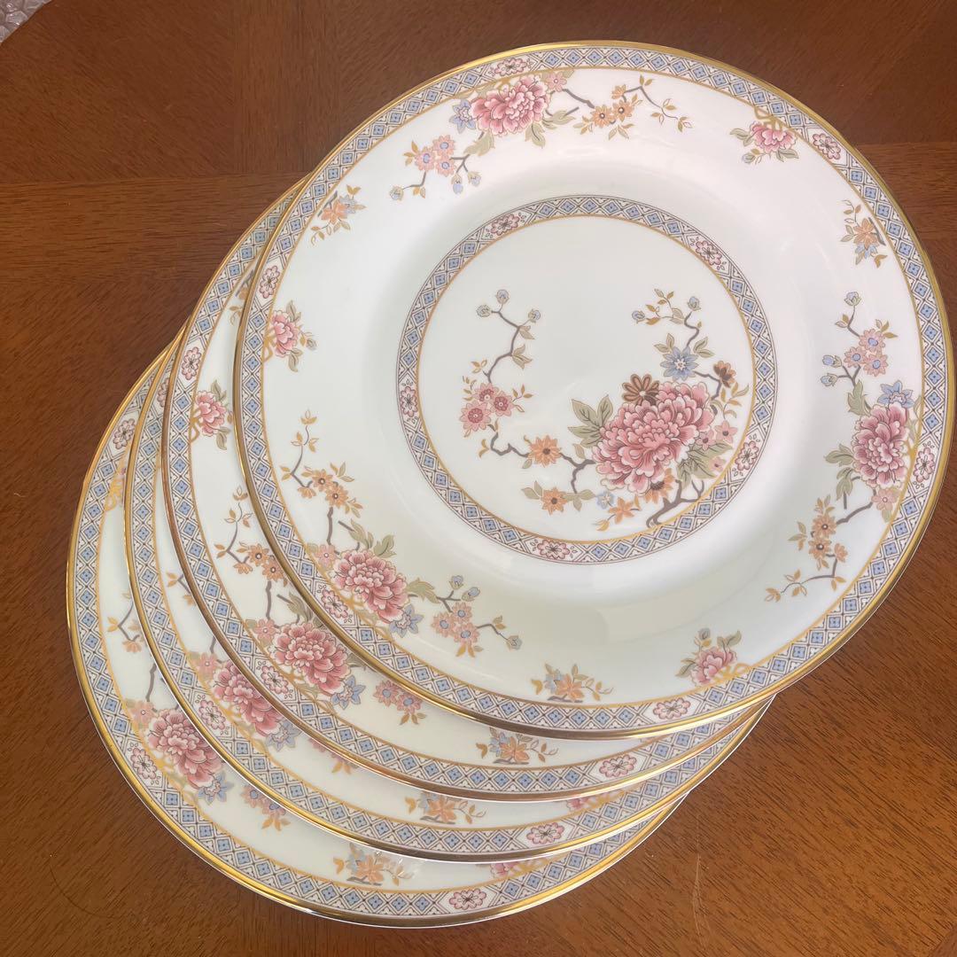 【希少品】英国製　ロイヤルドルトン★カントン★豪華なディナー皿　4枚