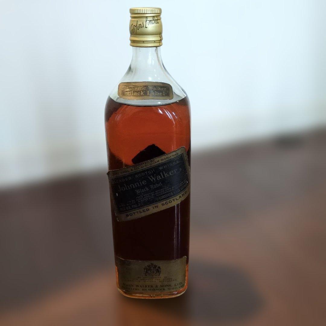 Johnnie Walker Black Label ウイスキー 古酒