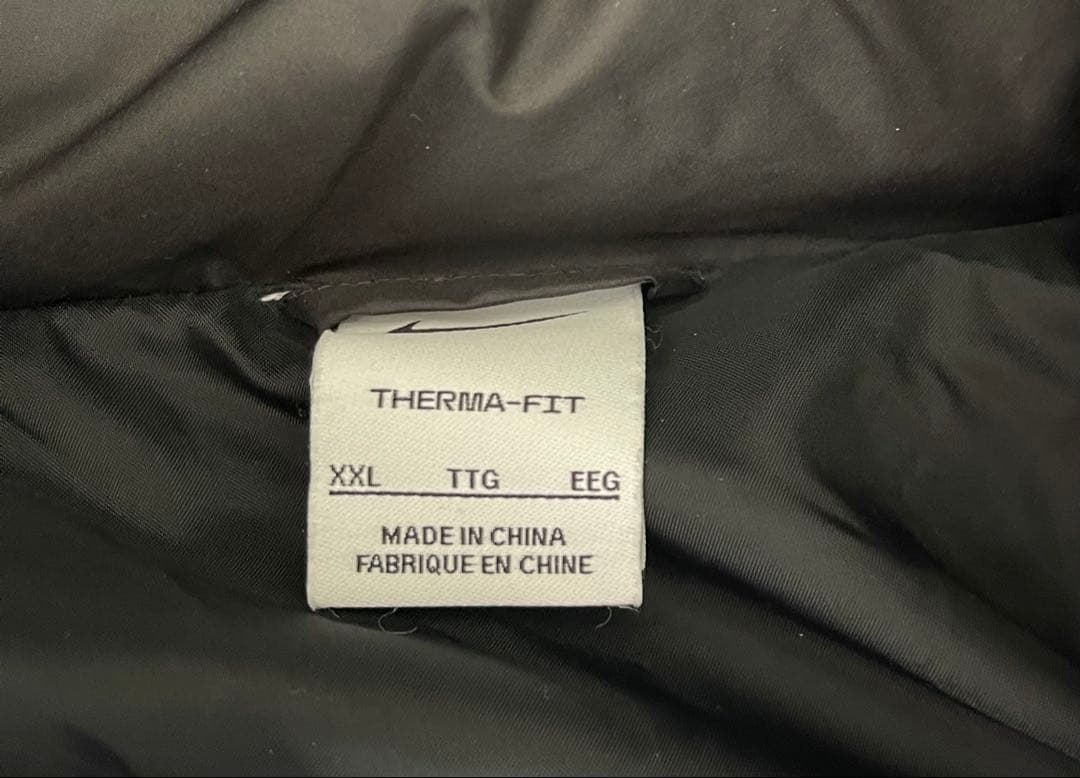 NIKE Thermal-Fit ベンチコート　2XL ブラックメンズ