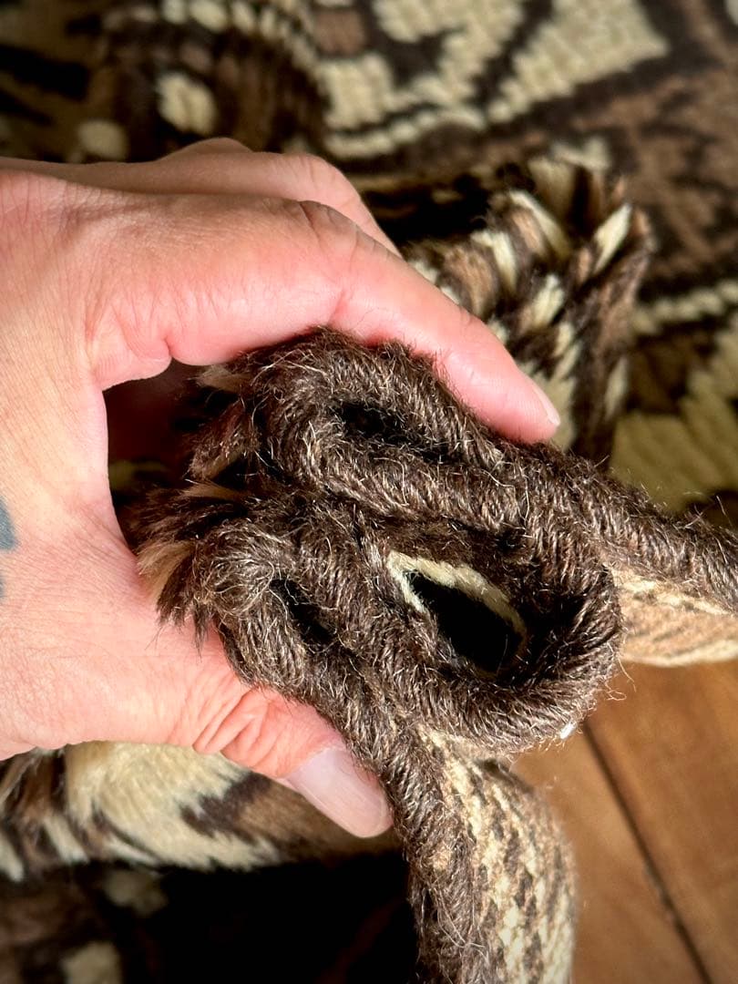 トライバルラグ　ヴィンテージラグ　タイマニ　バルーチ　プリミティブアート　美品