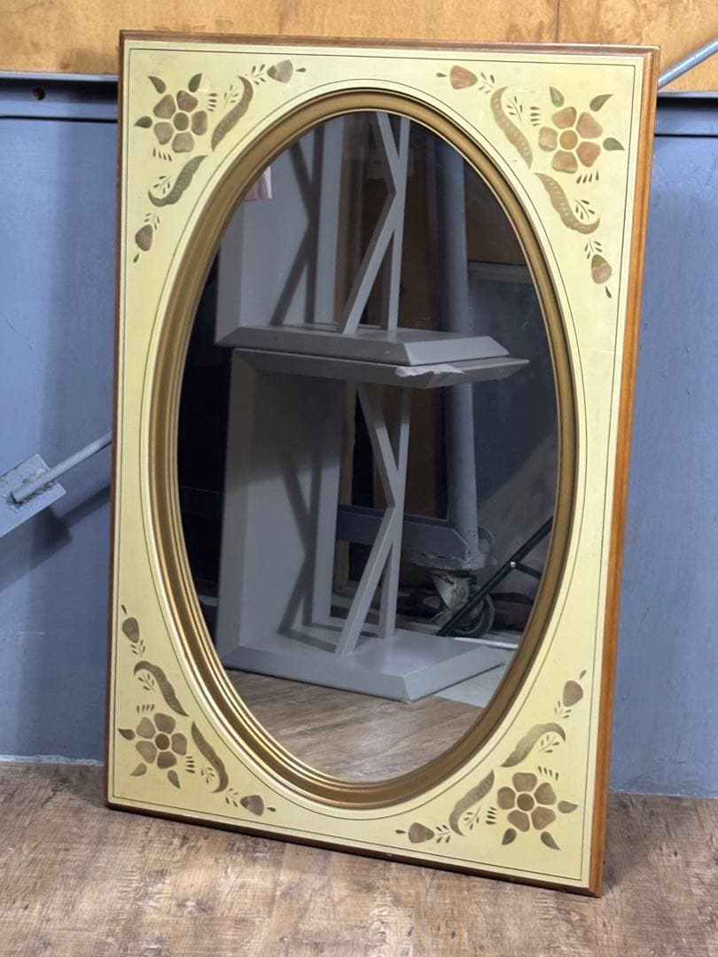 ethan allen 壁掛けミラー　鏡