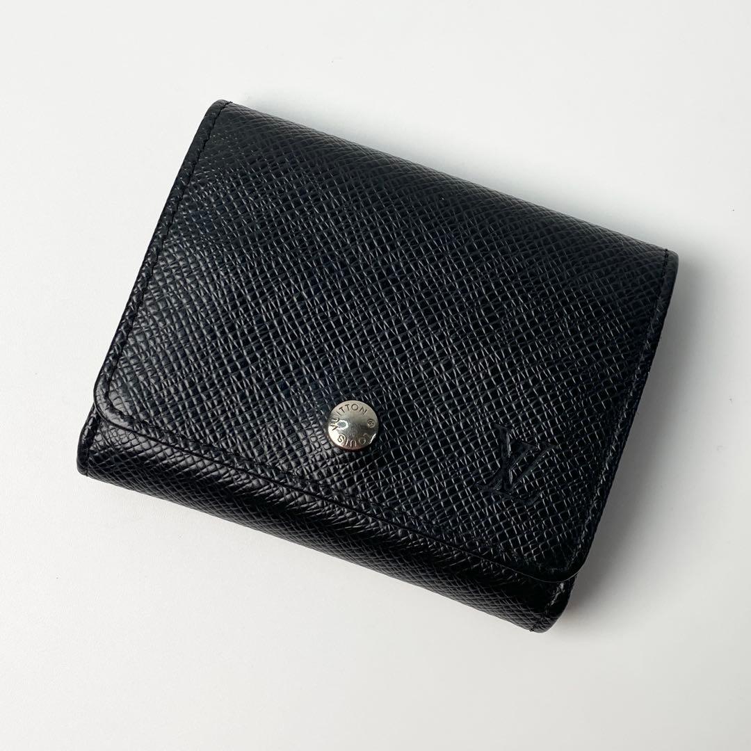 美品 ルイ ヴィトン LOUIS VUITTON タイガ コンパクトウォレット