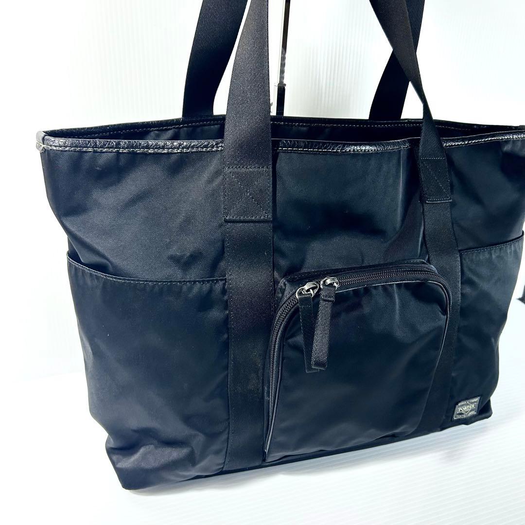 廃盤品 入手困難 希少 PORTER PLAN トートバッグ ビジネス ブラック