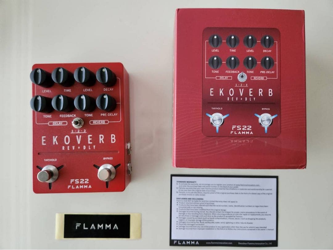 FLAMMA EKOVERB FS22 ギターエフェクター