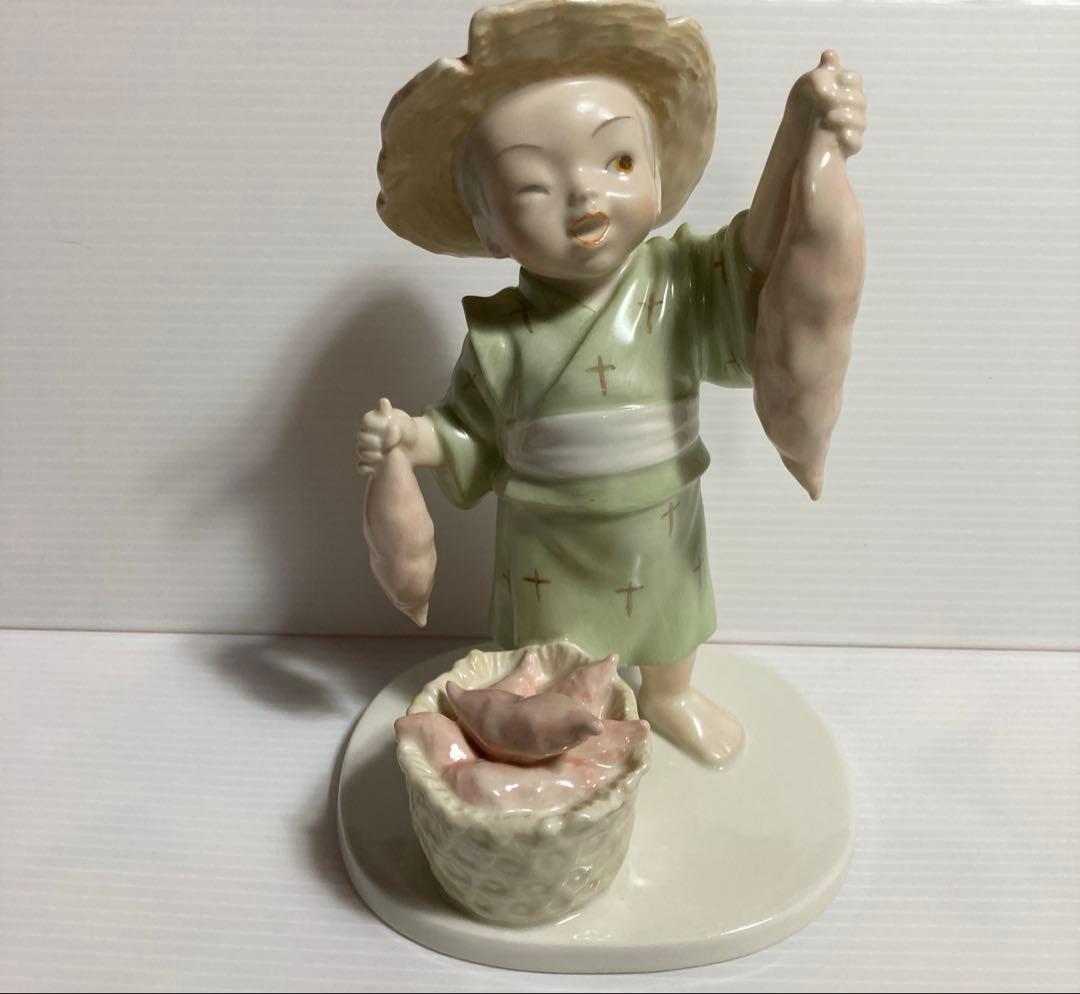 ノリタケ 乃りたけ陶房　小島豪作　置物