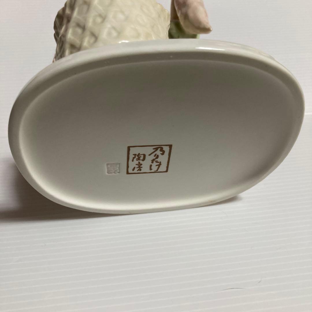 ノリタケ 乃りたけ陶房　小島豪作　置物