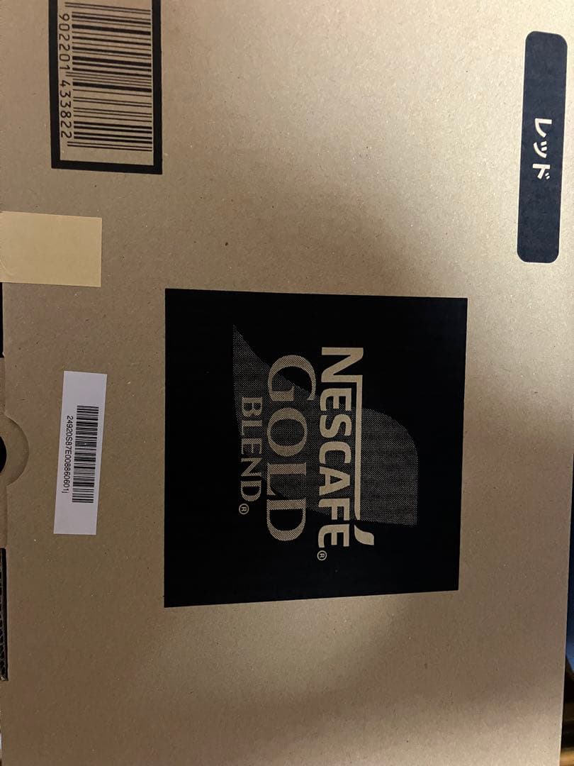 【新品未使用】ネスカフェ ゴールドブレンド バリスタ フィフティ レッド